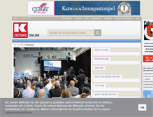 Tablet Screenshot of k-zeitung.de
